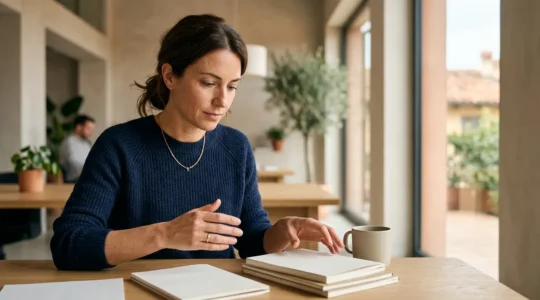 Professionista che acquisisce nuove competenze digitali avanzate per aumentare il proprio valore sul mercato del lavoro