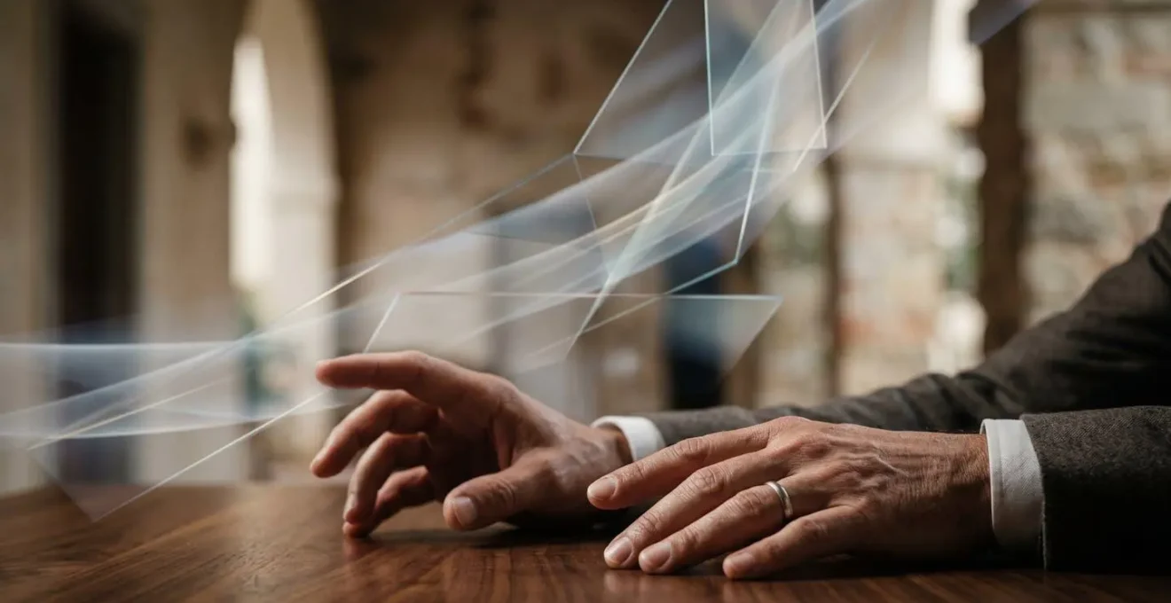Professionista che sviluppa nuove competenze di supervisione critica e orchestrazione dell'intelligenza artificiale nel proprio lavoro